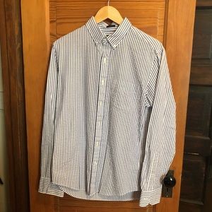 J Crew Seersucker Shirt